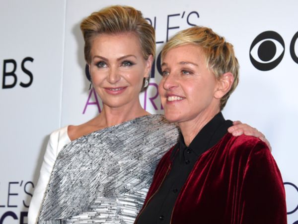 Watch: Portia de Rossi Says Wife Ellen DeGeneres Helped Get Comfortable with Being Gay