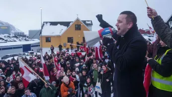 Thousands March in Greenland to Support Arctic Island in the Face of Trump's Threats to Take It Over